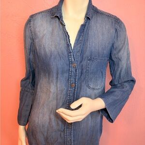 Chelsea & Violet Blue Denim Top